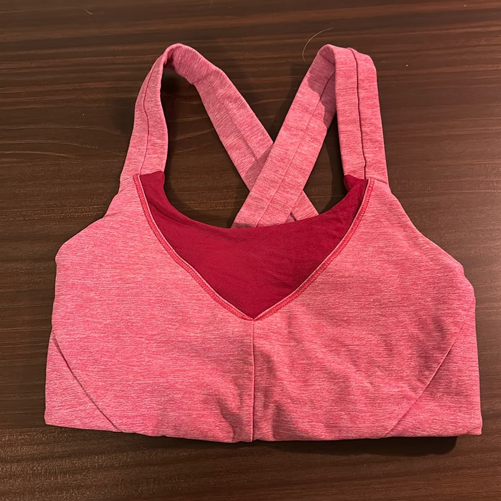lululemon limited edition run bra in bumbleberry
